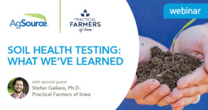 Image of soil health testing: what we've learned webinar