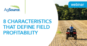 Image of 8 characteristics that define field profitability webinar